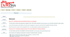 Desktop Screenshot of devasys.com